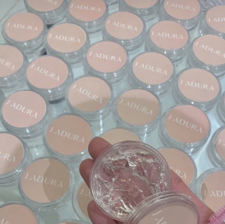 j1adura eyebrow gel jars